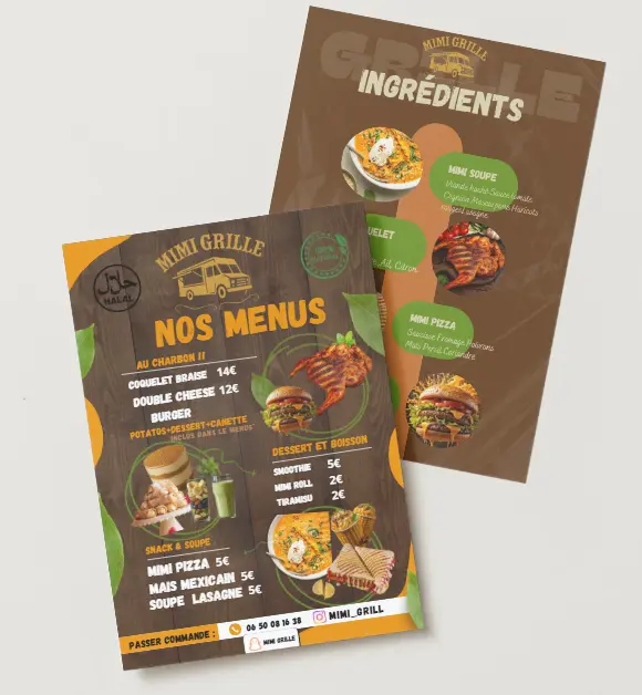 flyer restaurant